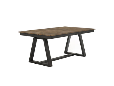 Addie Extendable Dining Table - Brown