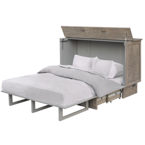 Dorian Queen Sleep Chest - Warm Grey