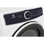 Electrolux White Front Load Electric Steam Dryer (8.0 Cu. Ft.) - ELFE753CAW