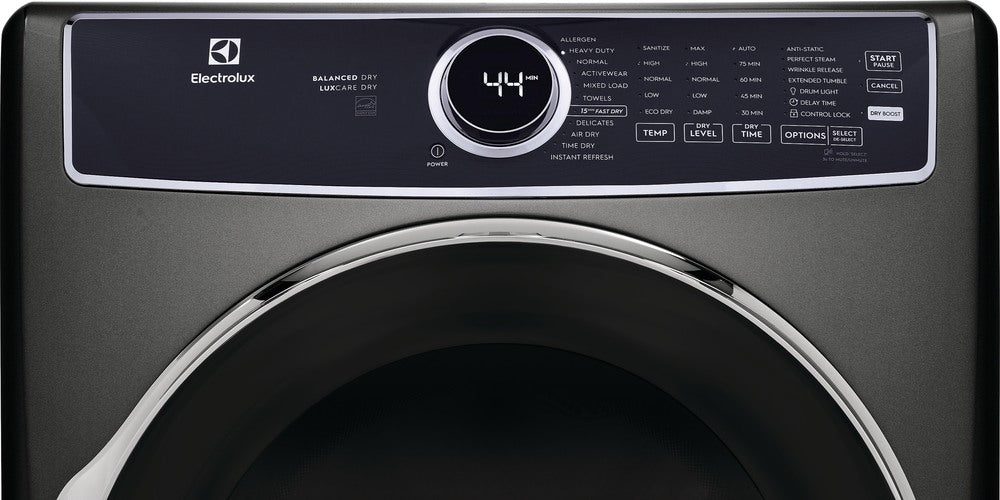 Electrolux Titanium Front Load Electric Steam Dryer (8.0 Cu. Ft.) - ELFE763CAT