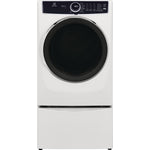 Electrolux White Front Load Gas Steam Dryer (8.0 Cu. Ft.) - ELFG7637AW