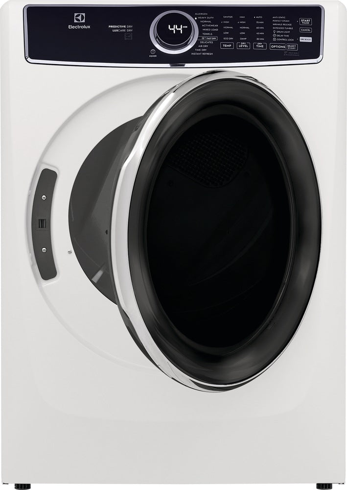 Electrolux White Front Load Gas Steam Dryer (8.0 Cu. Ft.) - ELFG7637AW