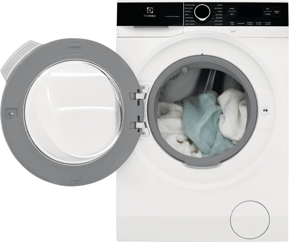 Electrolux White 24" Compact Front-Load Washer (2.4 cu. Ft.) - ELFW4222AW