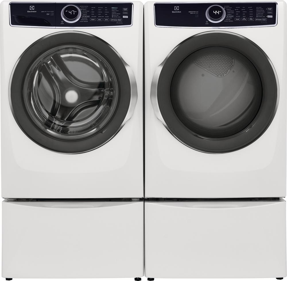 Electrolux White Front Load Steam Washer (5.2 Cu. Ft.) - ELFW7537AW