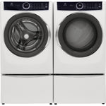 Electrolux White Front Load Electric Steam Dryer (8.0 Cu. Ft.) - ELFE753CAW