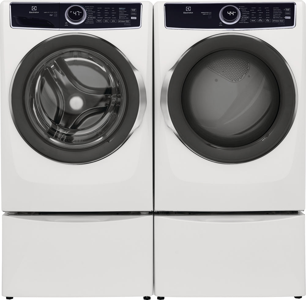Electrolux White Front Load Electric Steam Dryer (8.0 Cu. Ft.) - ELFE753CAW