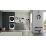 Electrolux White LuxCare Laundry Tower with Washer (5.1 cu. ft.) and Electric Dryer (8 cu. ft.) - ELTE730CAW