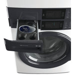 Electrolux White LuxCare Laundry Tower with Washer (5.1 cu. ft.) and Electric Dryer (8 cu. ft.) - ELTE730CAW