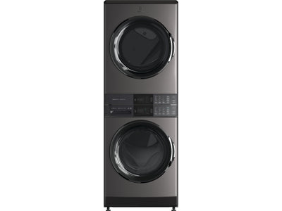 Electrolux Titanium Laundry Tower with SmartBoost® Washer (5.2 Cu.Ft) & Electric Dryer (8 Cu.Ft) - ELTE760CAT