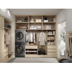 Electrolux Titanium Laundry Tower with SmartBoost® Washer (5.2 Cu.Ft) & Electric Dryer (8 Cu.Ft) - ELTE760CAT