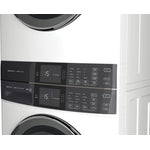 Electrolux White Laundry Tower with SmartBoost® Washer (5.2 Cu.Ft) & Electric Dryer (8 Cu.Ft) - ELTE760CAW