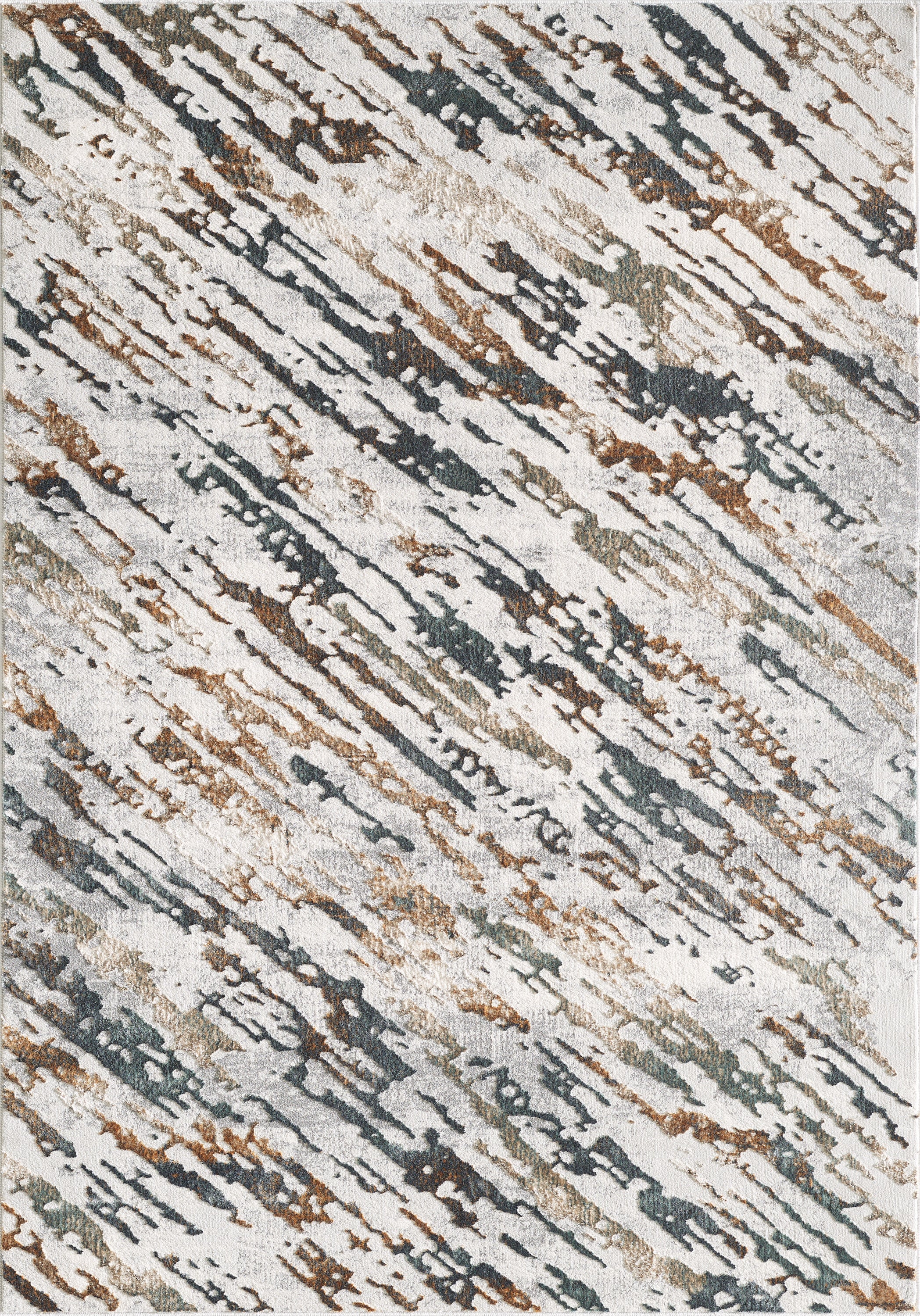 Merinos Emojy 6'6" x 9'5" Area Rug - Cream, Blue