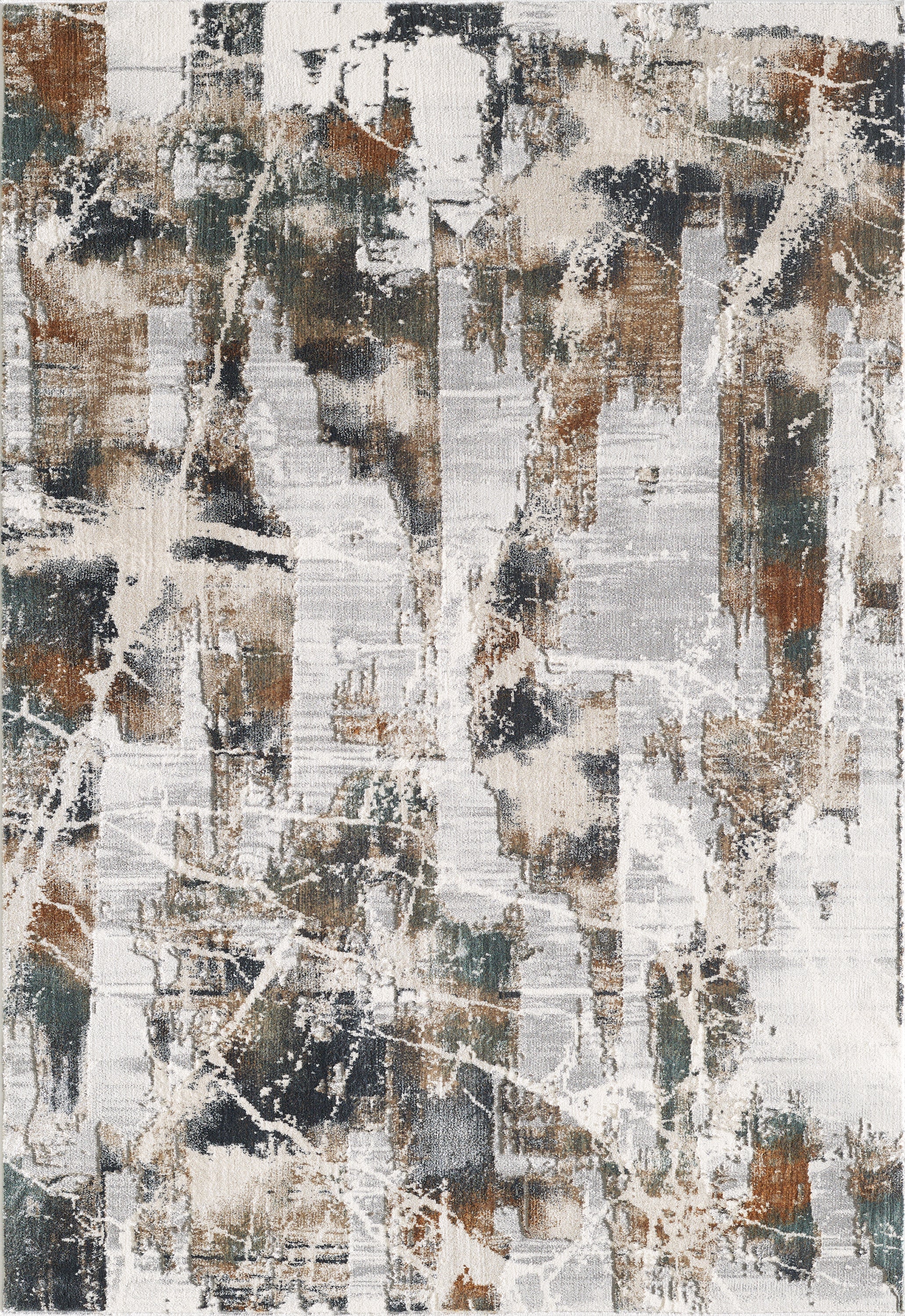 Merinos Emojy 7'8" x 10'8" Area Rug - Grey, Cream