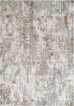 Merinos Emojy 6'6" x 9'5" Area Rug - Dark Grey, Cream