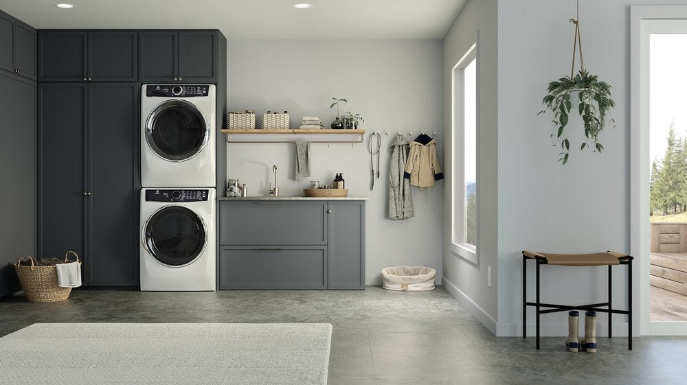 Electrolux White Front Load Electric Steam Dryer (8.0 Cu. Ft.) - ELFE763CAW