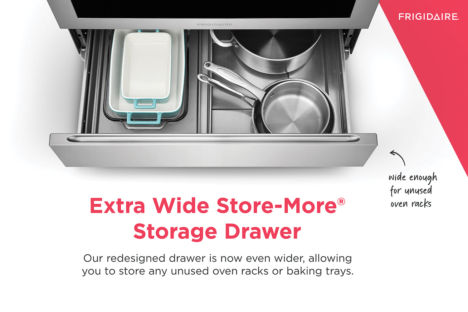 Frigidaire White 30'' Front Control Gas Range (5.1 Cu. Ft) - FCFG3062AW