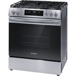 Frigidaire Stainless Steel 30'' Front Control Gas Range (5.1 Cu. Ft) - FCFG3062AS