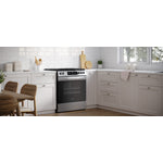 Frigidaire Stainless Steel 30'' Front Control Gas Range (5.1 Cu. Ft) - FCFG3062AS