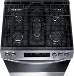 Frigidaire Stainless Steel 30'' Front Control Gas Range (5.1 Cu. Ft) - FCFG3062AS