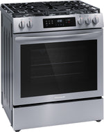 Frigidaire Stainless Steel 30'' Front Control Gas Range (5.1 Cu. Ft) - FCFG3083AS