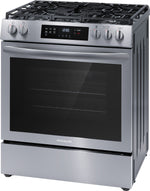 Frigidaire Stainless Steel 30'' Front Control Gas Range (5.1 Cu. Ft) - FCFG3083AS