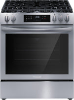 Frigidaire Stainless Steel 30'' Front Control Gas Range (5.1 Cu. Ft) - FCFG3083AS
