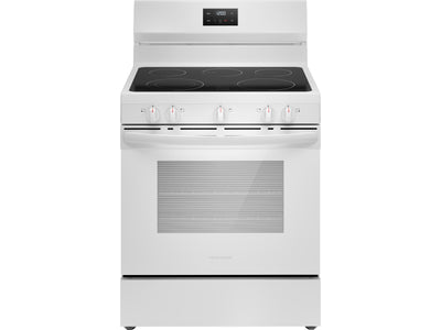 Frigidaire White 30" Electric Range (5.3 Cu. Ft) - FCRE305CBW