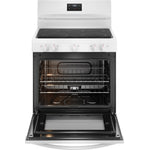 Frigidaire White 30" Electric Range (5.3 Cu. Ft) - FCRE305CBW