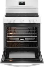 Frigidaire White 30" Electric Range (5.3 Cu. Ft) - FCRE305CBW