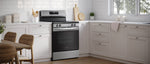 Frigidaire Stainless Steel 30" Freestanding Electric Range with EvenTemp™ (5.3 Cu.Ft) - FCRE306CAS