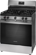 Frigidaire Stainless Steel 30" Gas Range (5.1 Cu. Ft) - FCRG3052BS