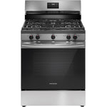 Frigidaire Stainless Steel 30" Gas Range (5.1 Cu. Ft) - FCRG3052BS