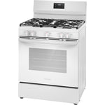 Frigidaire White 30" Gas Range (5.1 Cu. Ft) - FCRG3052BW