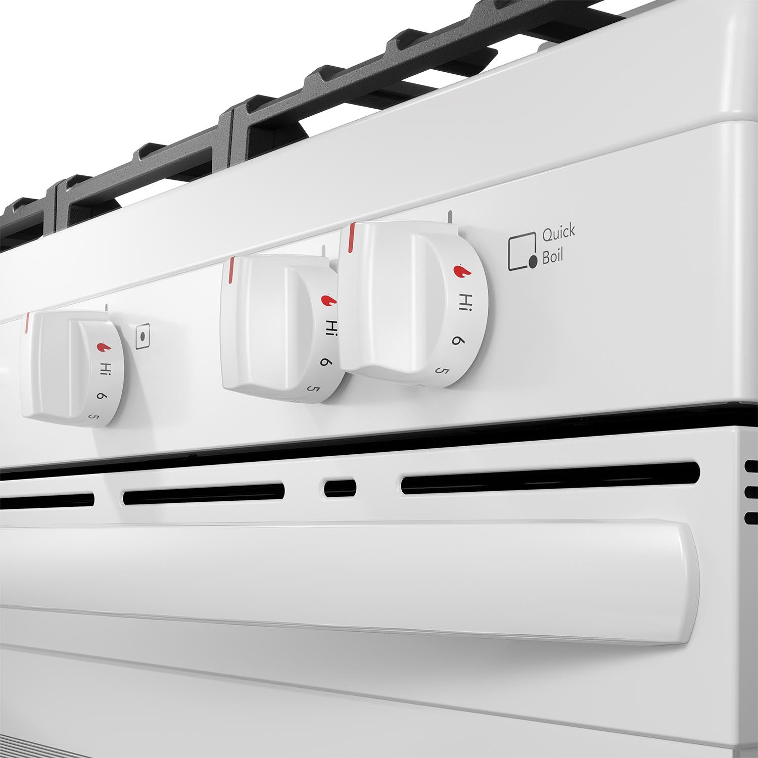 Frigidaire White 30" Gas Range (5.1 Cu. Ft) - FCRG3052BW