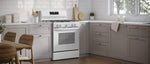 Frigidaire White 30" Gas Range with Quick Boil and Even Baking Technology (5.1 Cu. Ft) - FCRG3062AW