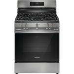 Frigidaire Stainless Steel 30" Freestanding Gas Range with Air Fry (5.1 Cu. Ft.) - FCRG3083AS