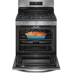 Frigidaire Stainless Steel 30" Freestanding Gas Range with Air Fry (5.1 Cu. Ft.) - FCRG3083AS