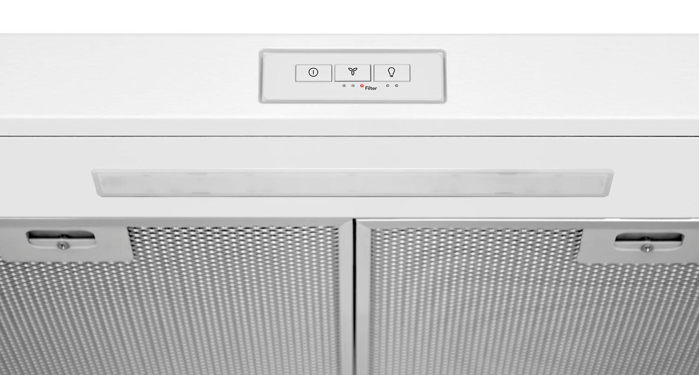 Frigidaire White Undercabinet Ventilation Hood 30" 220 CFM - FCVW3052AW