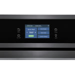 Frigidaire Black Stainless Steel 30" Double Wall Oven with Fan Convection (10.6 Cu. Ft) - FCWD3027AD