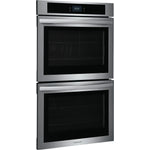 Frigidaire Stainless Steel 30" Double Wall Oven with Fan Convection (10.6 Cu. Ft) - FCWD3027AS