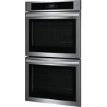 Frigidaire Stainless Steel 30" Double Wall Oven with Fan Convection (10.6 Cu. Ft) - FCWD3027AS