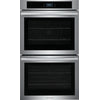 Frigidaire Stainless Steel 30" Double Wall Oven with Fan Convection (10.6 Cu. Ft) - FCWD3027AS