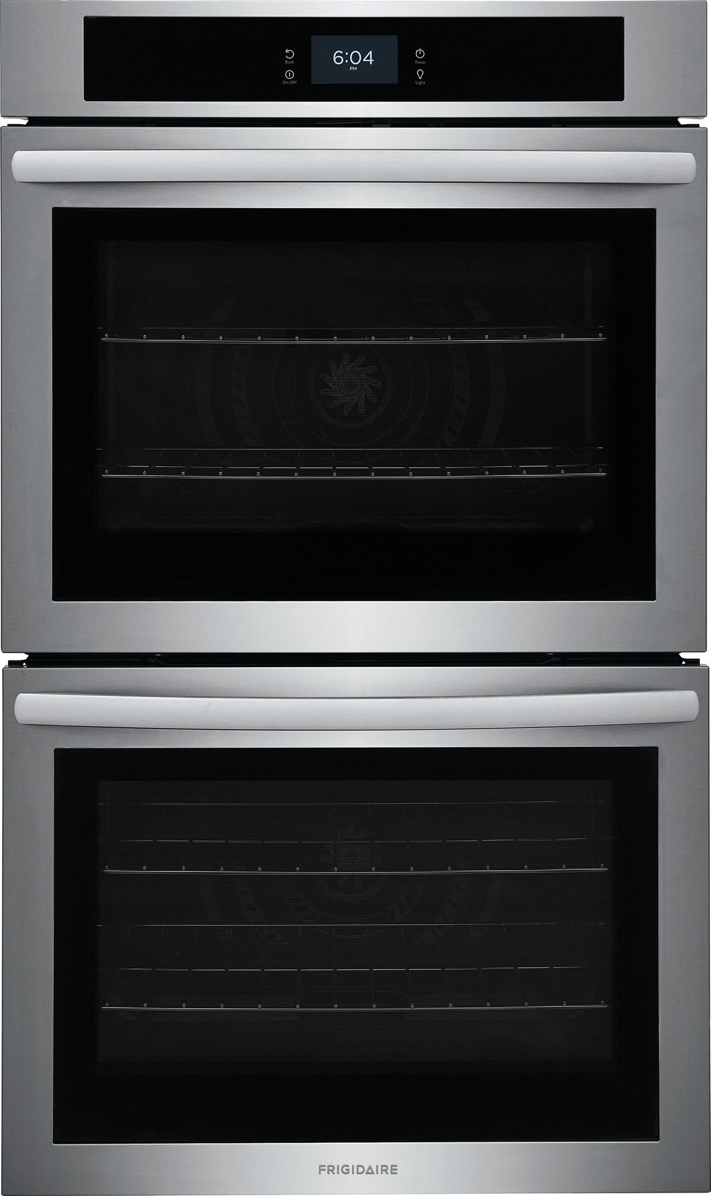 Frigidaire Stainless Steel 30" Double Wall Oven with Fan Convection (10.6 Cu. Ft) - FCWD3027AS