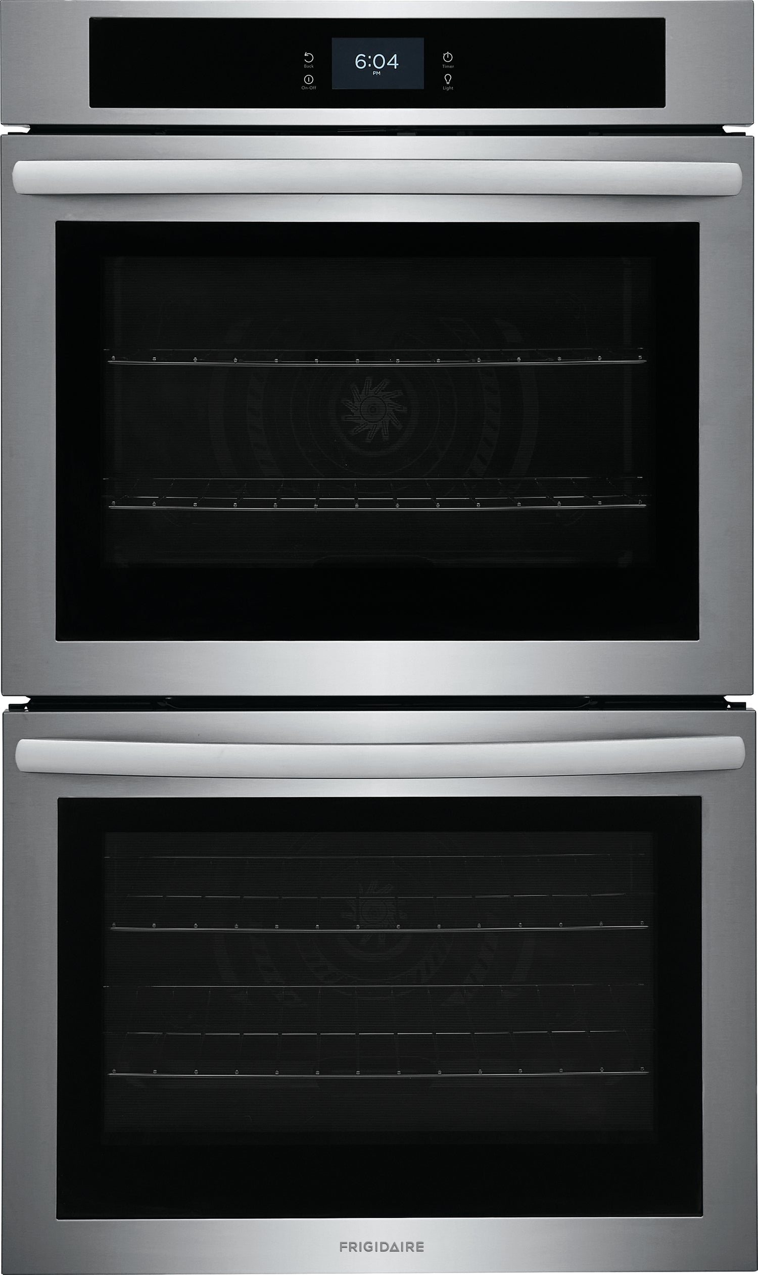 Frigidaire Stainless Steel 30" Double Wall Oven with Fan Convection (10.6 Cu. Ft) - FCWD3027AS