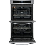 Frigidaire Stainless Steel 30" Double Wall Oven with Fan Convection (10.6 Cu. Ft) - FCWD3027AS