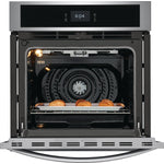Frigidaire Stainless Steel 27" Single Electric Wall Oven with Fan Convection (3.8 Cu.Ft.) - FCWS2727AS