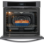Frigidaire Black Stainless Steel 30" Single Wall Oven with Fan Convection (5.3 Cu. Ft) - FCWS3027AD