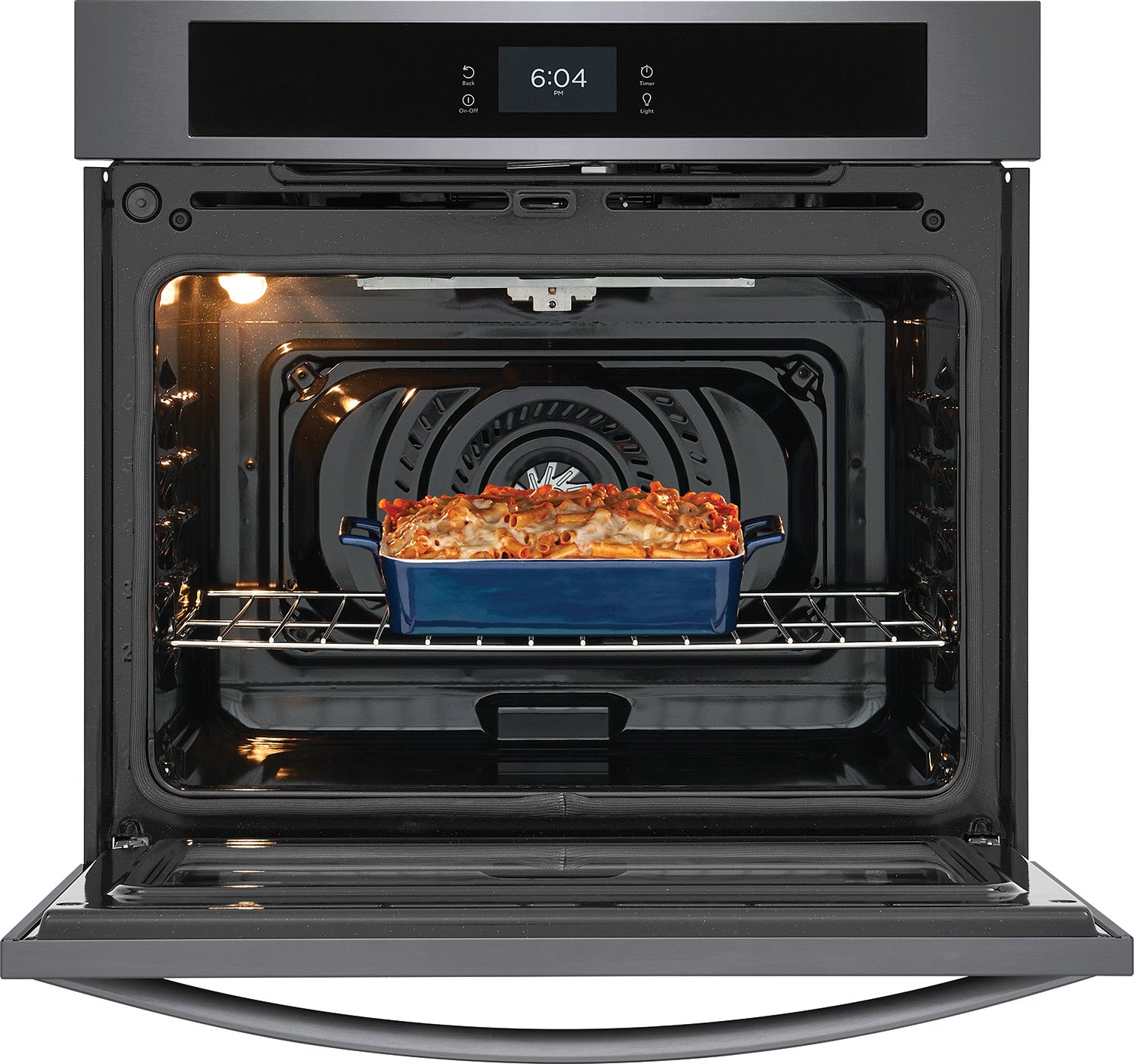 Frigidaire Black Stainless Steel 30" Single Wall Oven with Fan Convection (5.3 Cu. Ft) - FCWS3027AD