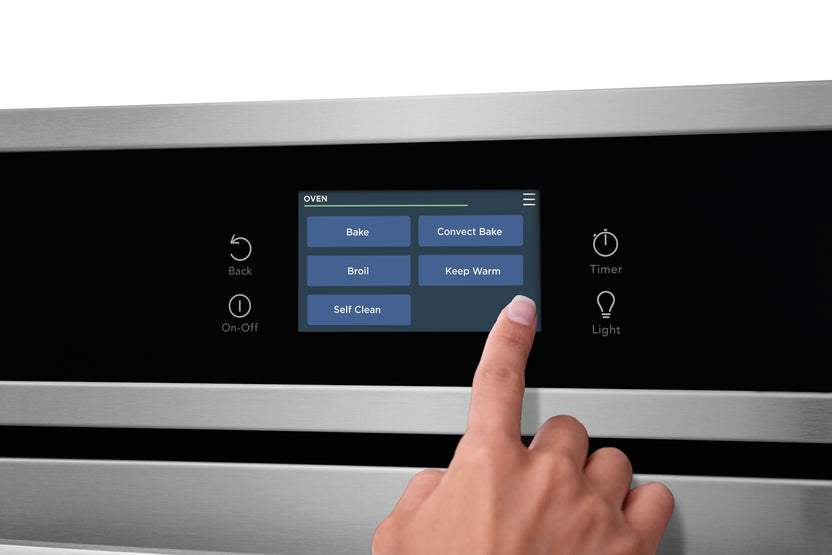 Frigidaire Stainless Steel 30" Single Wall Oven with Fan Convection (5.