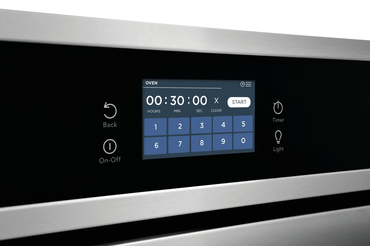 Frigidaire Stainless Steel 30" Single Wall Oven with Fan Convection (5.